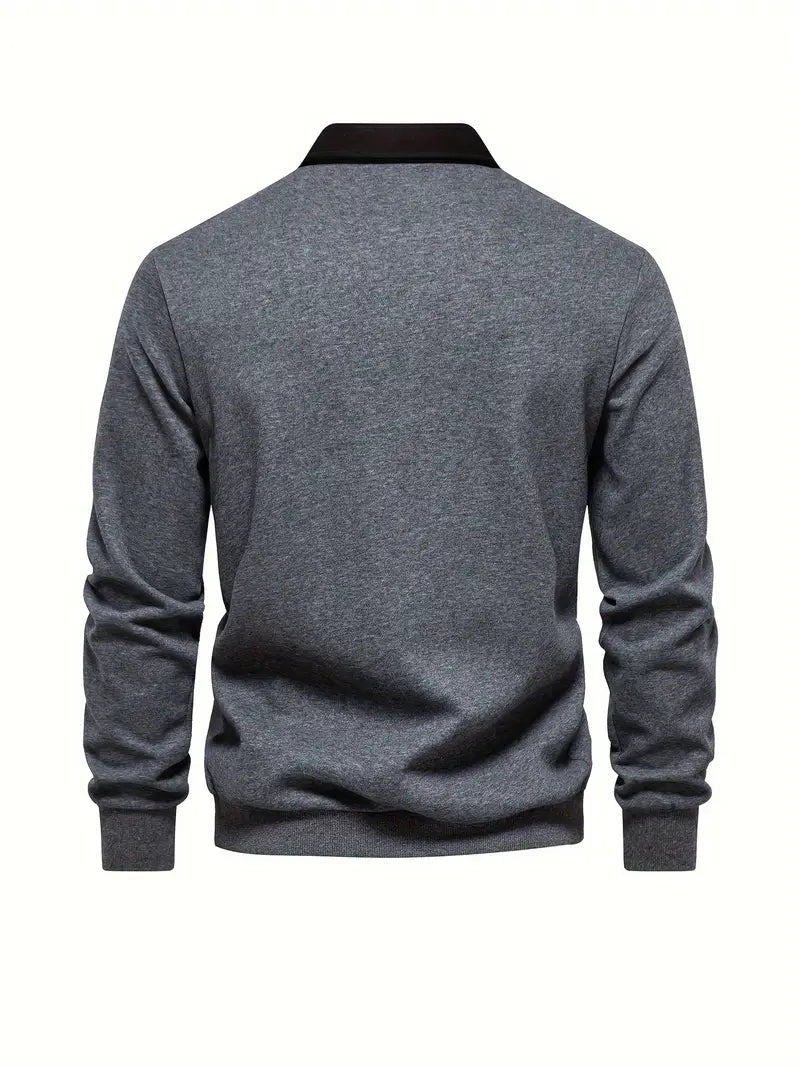 Polo Pullover Long Sleeves